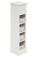 Тумба с 4 корзинами и ящиком Floral 5 mod. HX16-002NS. Фото №1