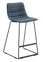 Стул полубарный CQ-8280E-1 синий 2078. Фото №1