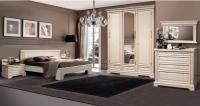 Спальня Престиж (крем с патиной). Фото №1