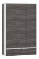 Шкаф комбинированный Virginia НМ 011.50, Белый Скандинавский/Ясень Анкор темный