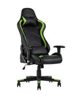 Кресло игровое TopChairs Cayenne зеленое фото Кресло игровое TopChairs Cayenne зеленое. Фото №1