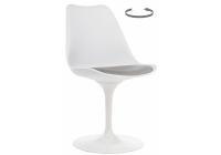 Стул Tulip белый / серый Стул Tulip белый / серый. Фото №1