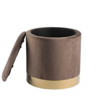 Пуф FS-006-40 коричневый. Фото №1