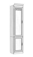 Шкаф модульный Оскар ММ-218-121/122(левый, правый)