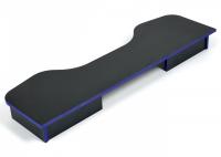 Надстройка StrikeTop (120) NEO black/blue, черный/синяя кромка фото Надстройка StrikeTop (120) NEO black/blue, черный/синяя кромка. Фото №1