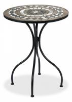 Стол Secret de Maison ROMEO (mod. PL08-7451RV) металл, 60*72см, черный /плитка калейдоскоп Стол Secret de Maison ROMEO (mod. PL08-7451RV) металл, 60*72см, черный /плитка калейдоскоп. Фото №1