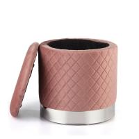 Пуф FS-006-40SV пепельно розовый фото Пуф FS-006-40SV пепельно розовый. Фото №1