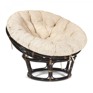 Кресло из натурального ротанга Papasan 23/01 + Подушка фото Кресло из натурального ротанга Papasan 23/01 + Подушка. Фото