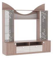 Гармония Мини- Стенка ясень шимо темный/ясень шимоСветлый. Фото №1