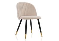 Стул Gabi beige / black / gold фото Стул Gabi beige / black / gold. Фото №1