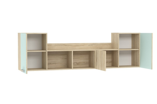 Акварель НМ 011.39-01 М Полка Кэнди, Дуб Сонома. Фото №2