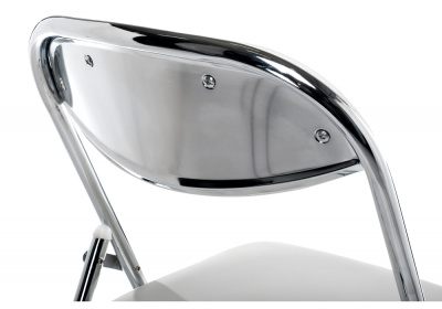 Стул Fold раскладной белый. Фото №4