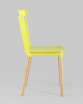 Стул Field пластик желтый. Фото №4