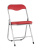 Стул складной ДЖОН металлик, красный фото Стул складной ДЖОН металлик, красный. Фото №1