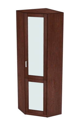 Шкаф Карина 0738/С угловой (со стеклом) фото Шкаф Карина 0738/С угловой (со стеклом). Фото №2