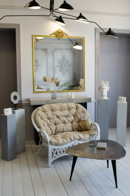 Комплект Черчилль с 2-х местным диваном, цвет: белый фото Комплект Черчилль с 2-х местным диваном, цвет: белый. Фото №4