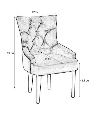 Кресло Шарлотт Сильвер. Фото