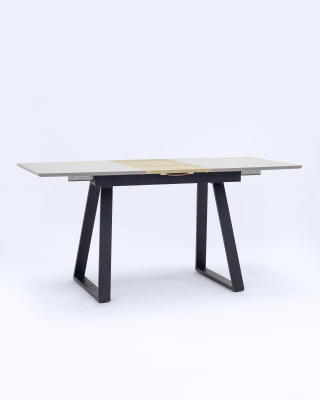 Стол обеденный Детройт раскладной 120-160*80 серый фото Стол обеденный Детройт раскладной 120-160*80 серый. Фото №5