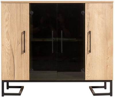 Тумба под оргтехнику Loft Дуб Натур. Фото №4