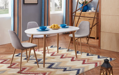 Стол DT-95D (120) белый (Universal). Фото №5