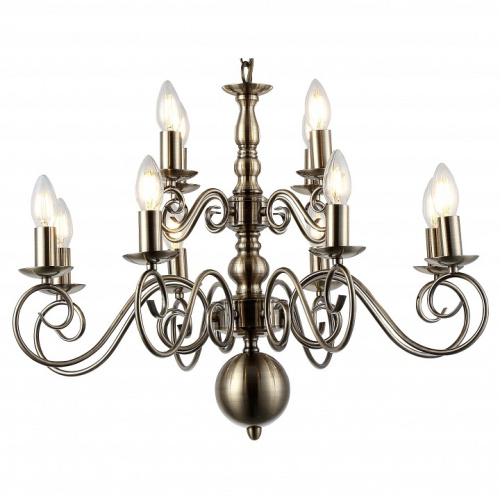 Подвесная люстра Arte Lamp 1129 A1129LM-12AB. Фото №1