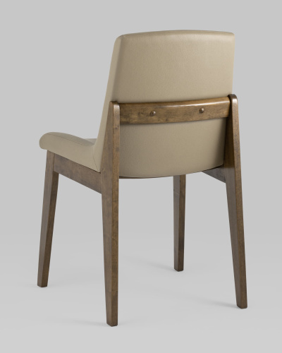 Стул LOKI экокожа бежевый 2 шт.. Фото №7