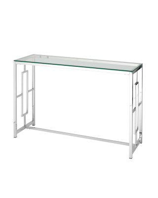 Консоль БРУКЛИН 120*40 серебро. Фото