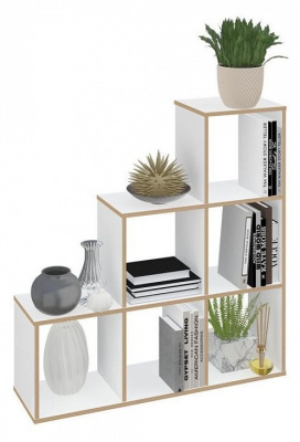 Стеллаж Polini Home Smart, белый. Фото №4