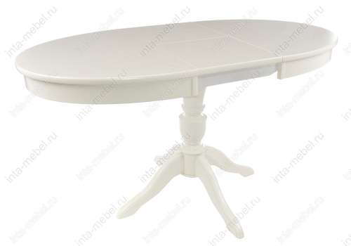 Стол деревянный Arno без патины / молочный. Фото №2