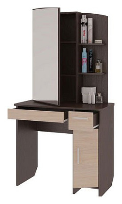 Виктория-2 Трюмо Дуб млечный/венге. Фото