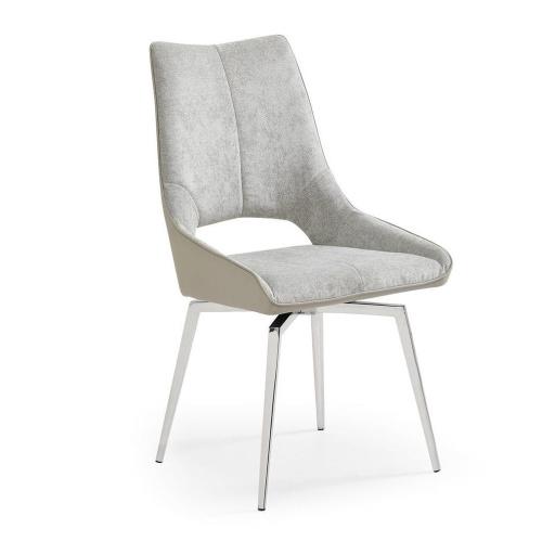 Стул DC1239 бежевый/ноги сталь. Фото №1