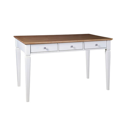 Стол письменный "Ольса" 003 (белый лак/антик). Фото №1