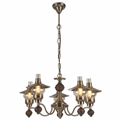 Подвесная люстра Arte Lamp Trattoria A5664LM-5AB. Фото №2