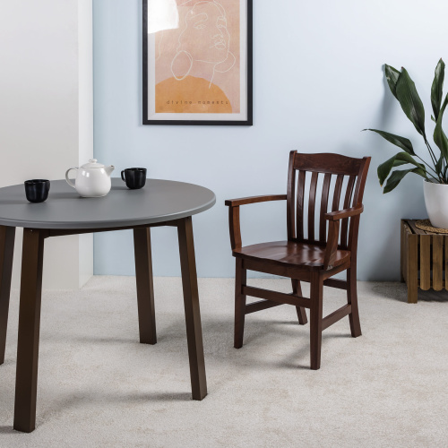 Стул Гессер с подлокотниками, орех. Фото №10