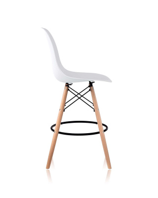 Стул барный DSW, белый. Фото №5