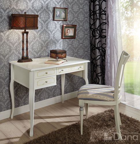 Стол письменный №354 creme. Фото №1