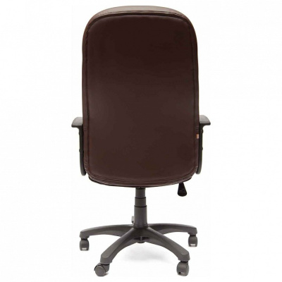 Компьютерное кресло CH833 кож/зам, коричневый, 36-36. Фото