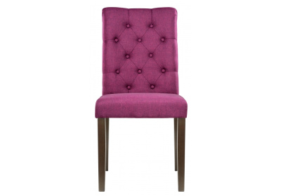 Стул деревянный Amelia dark walnut / fabric purple фото Стул деревянный Amelia dark walnut / fabric purple. Фото №3