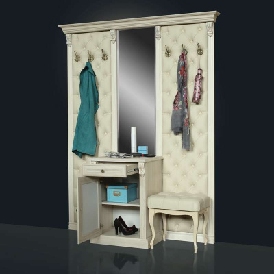 Вешалка с зеркалом Благо 5 Б 5.10-6 фото Вешалка с зеркалом Благо 5 Б 5.10-6. Фото №3