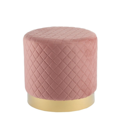 Пуф FS-002-40 пепельно розовый. Фото №2