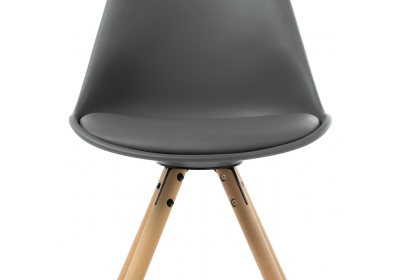 Стул деревянный Bonito серый фото Стул деревянный Bonito серый. Фото №4