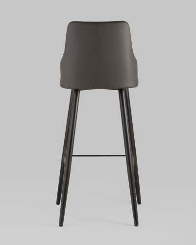 Стул барный Коналл экокожа таупе. Фото №6