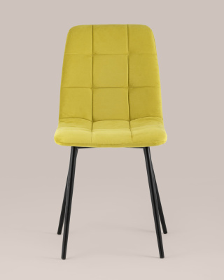 Стул Oliver велюр золотистый. Фото №5