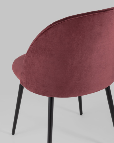 Стул Марсель велюр винный. Фото №8