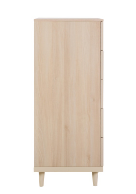 Комод с 5 ящиками Сканди Жемчужно-белый. Фото