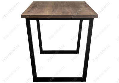 Стол деревянный Эльпатия 150 дуб велингтон / черный матовый. Фото №4