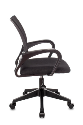 Кресло офисное TopChairs ST-Basic сетка/ткань черный фото Кресло офисное TopChairs ST-Basic сетка/ткань черный. Фото №4