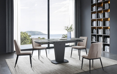 Стол B2417-6 темно-серая керамика (Neapolis) фото Стол B2417-6 темно-серая керамика (Neapolis). Фото №4