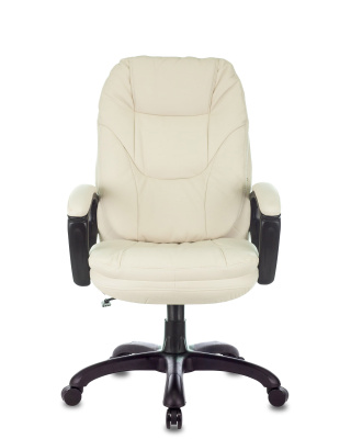 Кресло руководителя Бюрократ CH-868N слоновая кость OR-10 эко.кожа крестовина пластик фото Кресло руководителя Бюрократ CH-868N слоновая кость OR-10 эко.кожа крестовина пластик. Фото №4