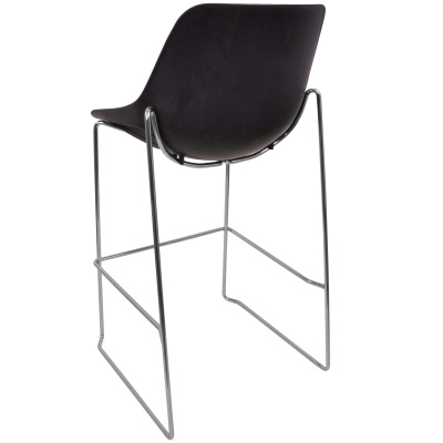 Стул Q5 барный хром. Фото №3